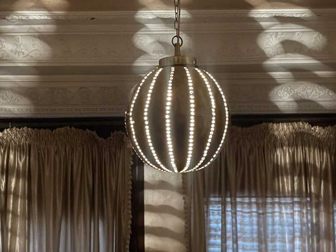 Handmade Brass Pendant Light – Moroccan Ceiling Lantern (PL 1076)